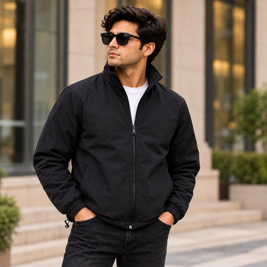 Aaramo Men's Premium Winter Jacket - Dual Side Zip Pockets