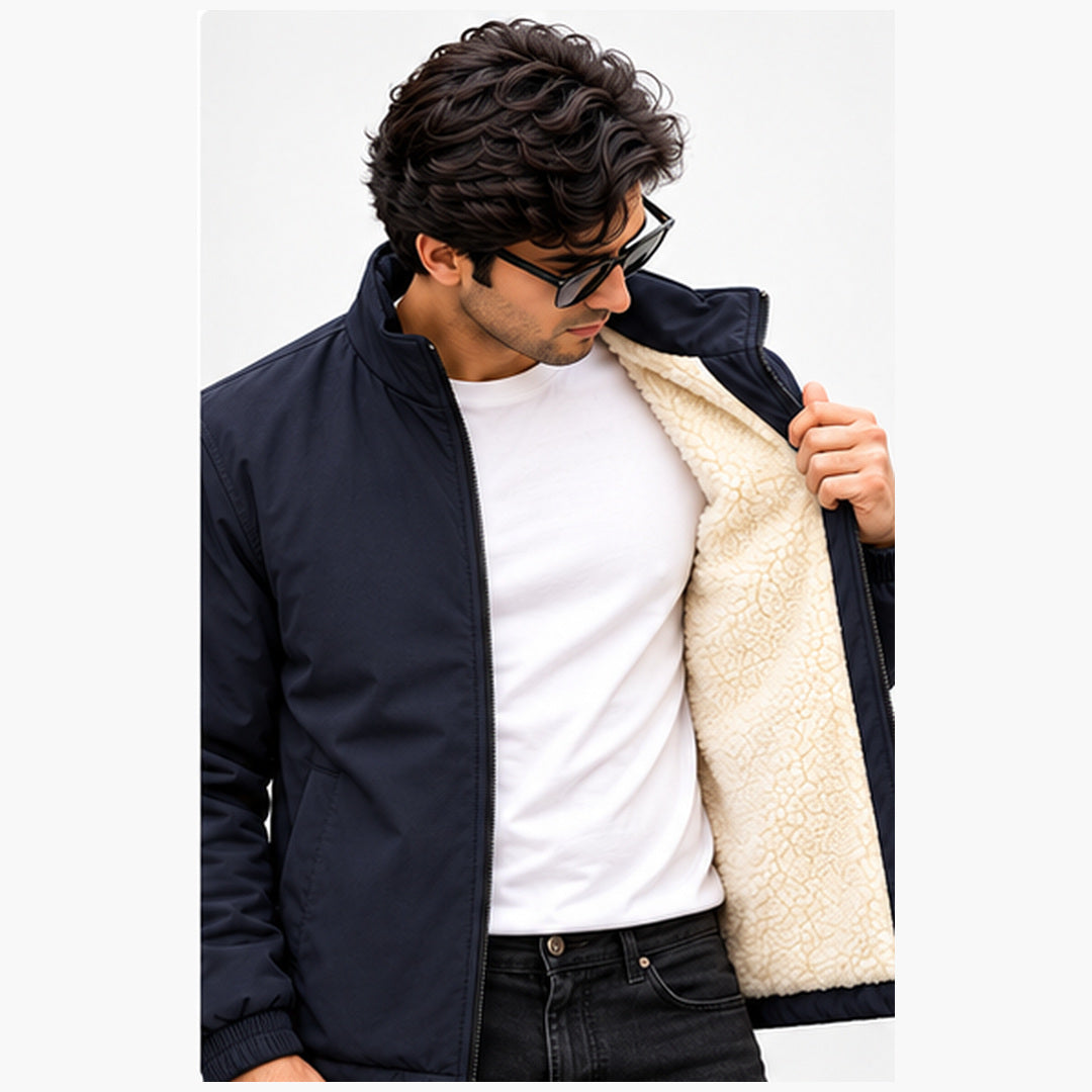 Aaramo Men's Premium Winter Jacket - Dual Side Zip Pockets