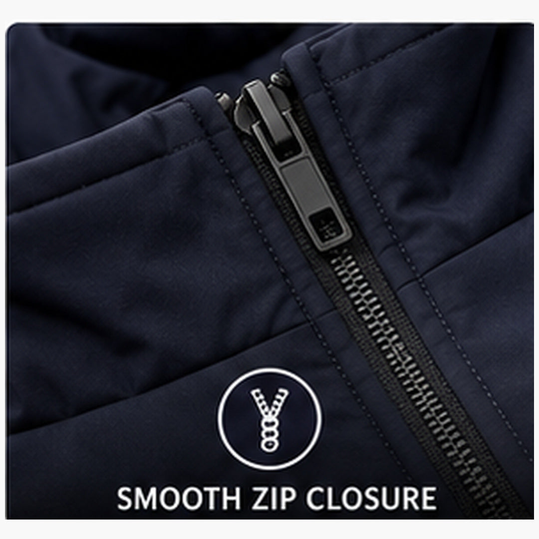 Aaramo Men's Premium Winter Jacket - Dual Side Zip Pockets