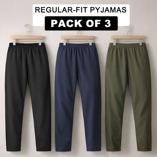Aaramo Men’s Everyday Comfort Pyjama with Zip Pockets