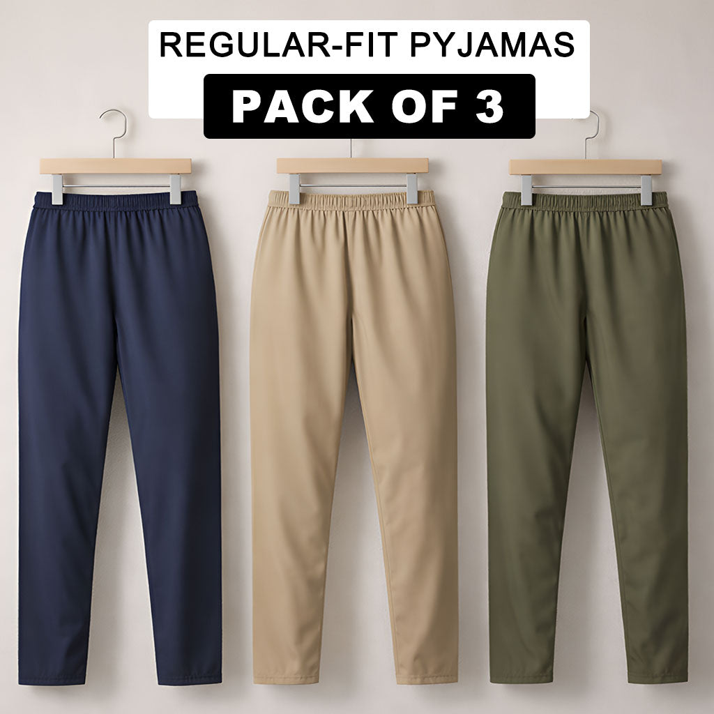 Aaramo Men’s Everyday Comfort Pyjama with Zip Pockets