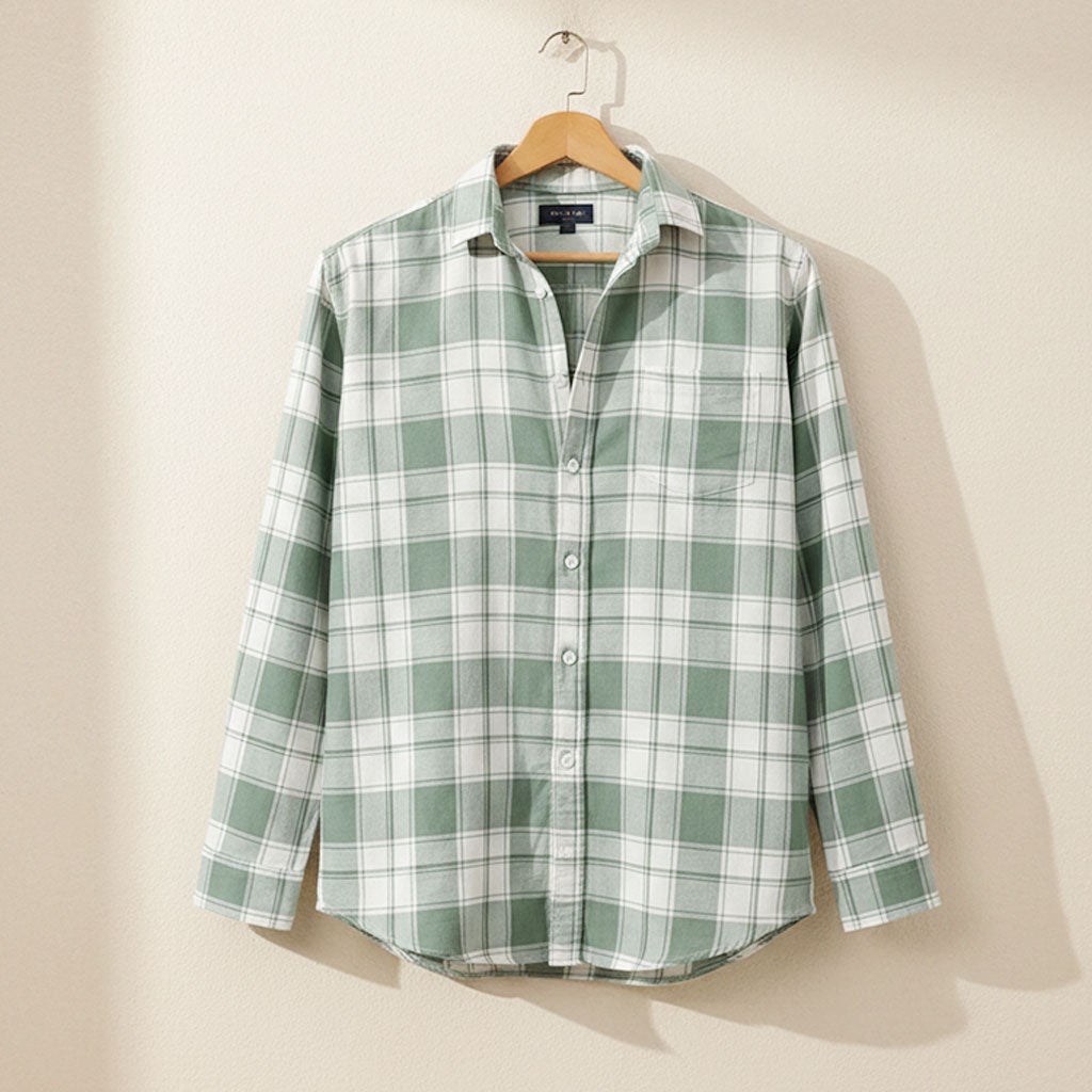 Men's Checked Full Sleeve Shirt (Pack of 2)