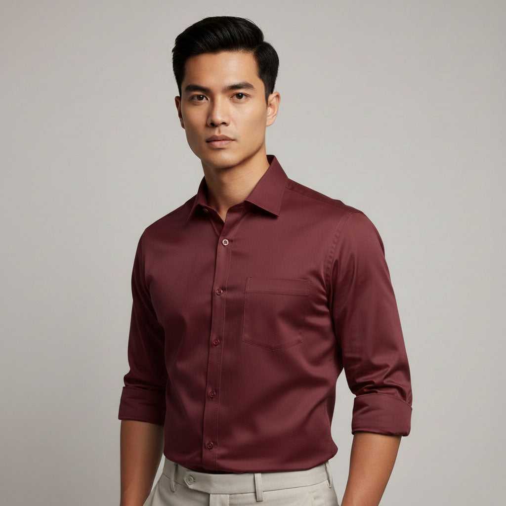 Men's Solid Full Sleeve Shirt (Pack of 3)