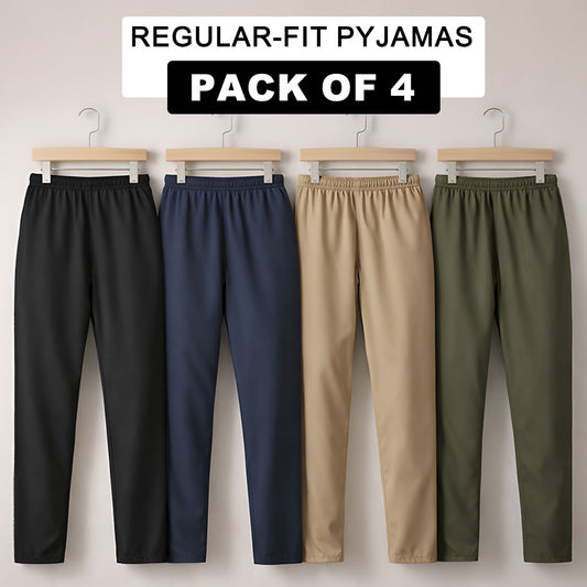 Aaramo Men’s Everyday Comfort Pyjama with Zip Pockets
