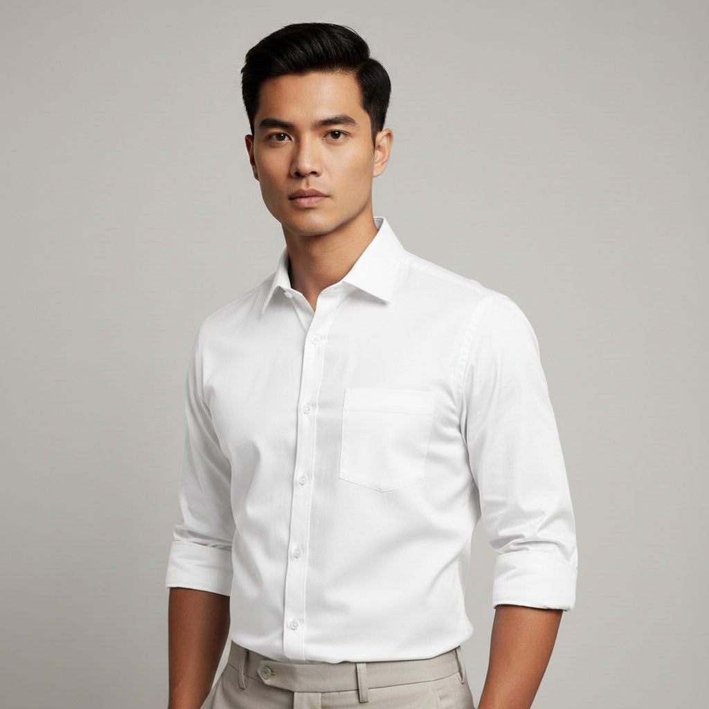 Men's Solid Full Sleeve Shirt (Pack of 3)